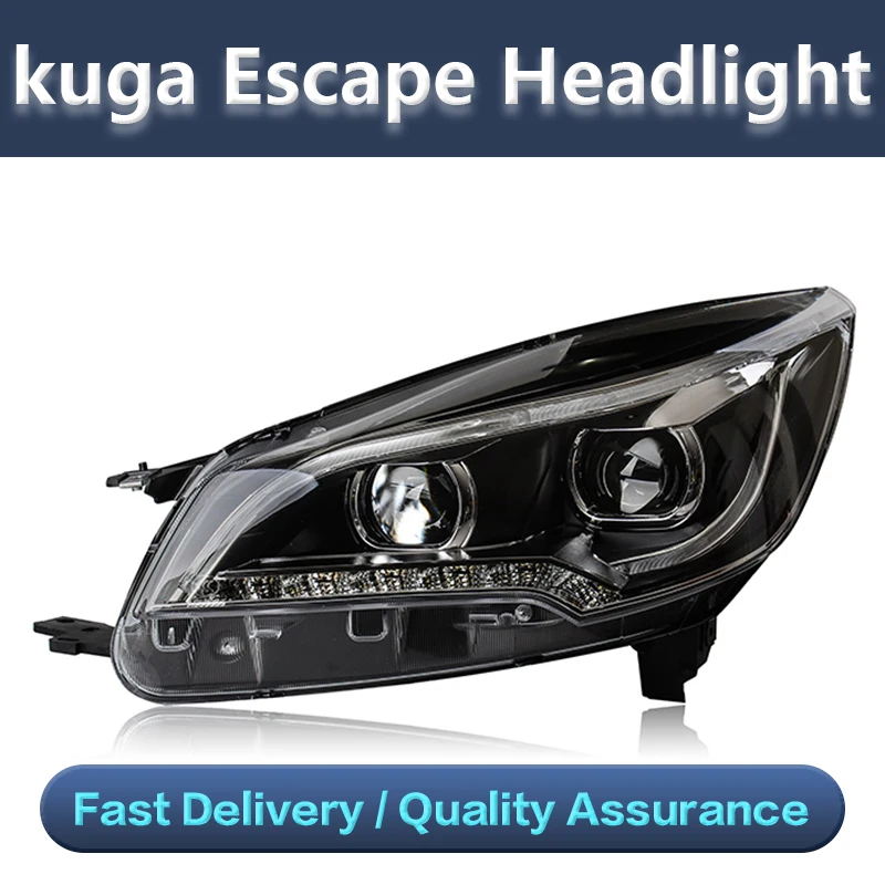 Передсветильник светодиодная фара в сборе для Ford Escape Kuga 2014-2016 лет