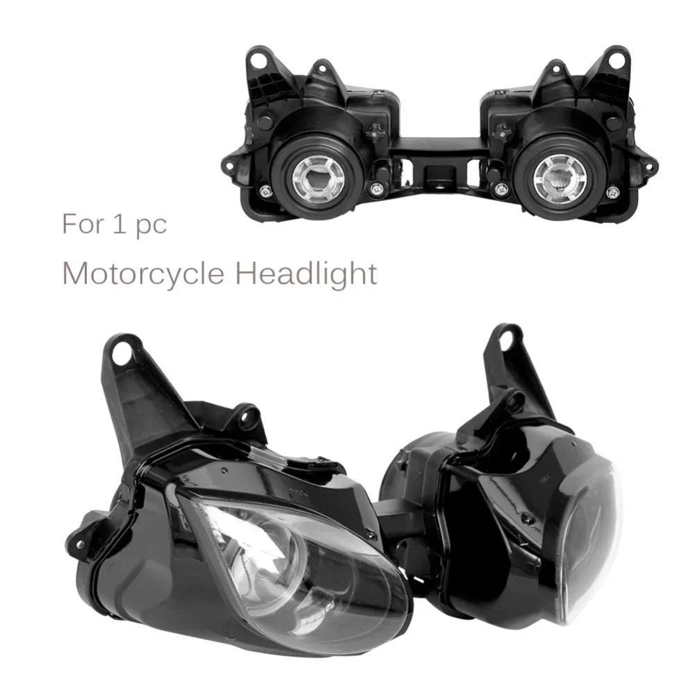 

Motorcycle Headlight Headlamp Head light lamp Shell Housing For Kawasaki ZX6R ZX600P 2007 2008 ZX-6R