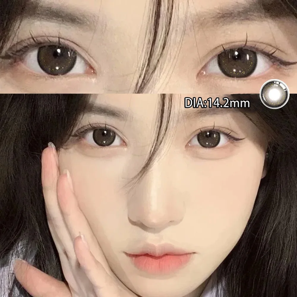mill creek myopia colored lenses for eyes with prescription natural high quality eyes contact lenses 1 pair2pcs free shipping free global shipping