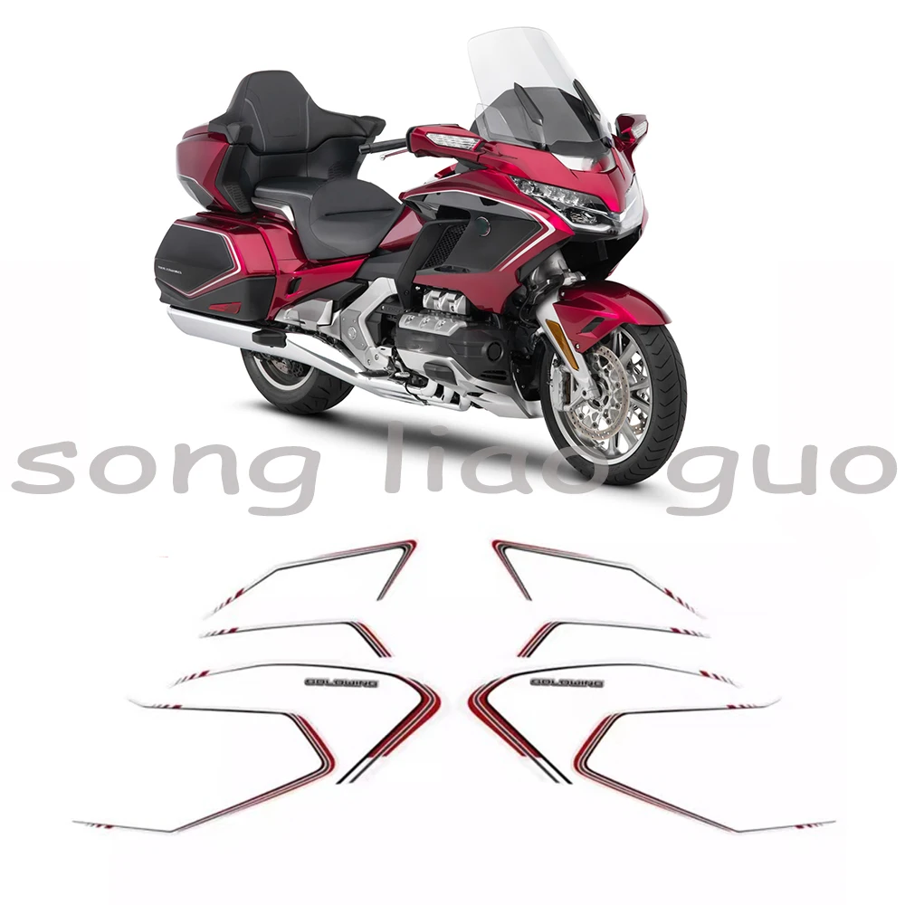 

Motorcycle Touring Graphic Decal Kit Case for HONDA Goldwing GL1800 2018-2020