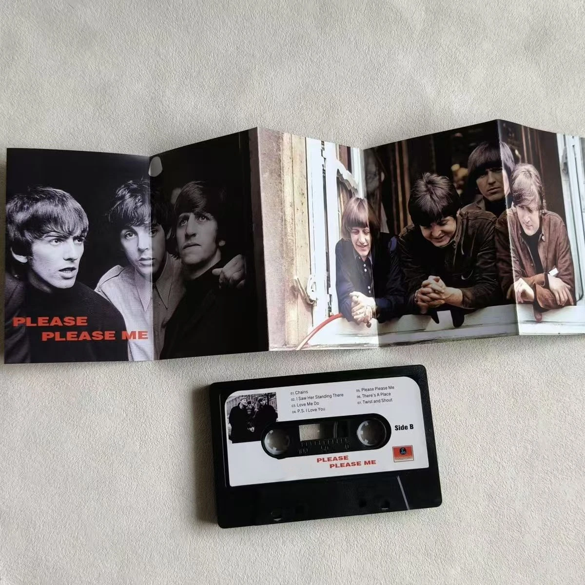 Музыкальная лента Pop Rock George Harrison Sgt Pepper's Lonely Hearts Club Band Альбом Abbey Road 3 шт. Кассеты