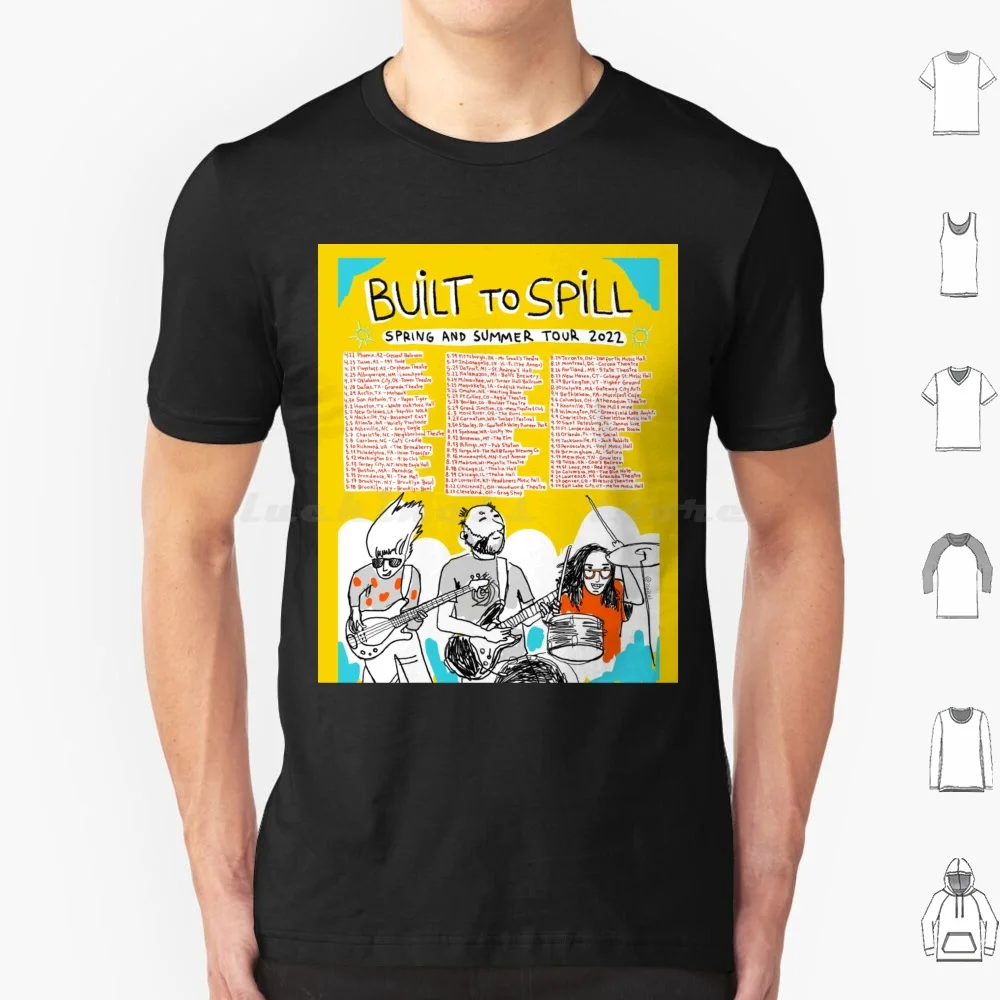 Футболка для мужчин и женщин, для летнего концерта, 2022