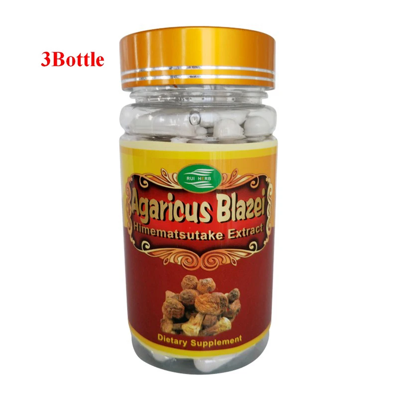

2Bottles Agaricus Blazei Extract 30% Polysaccharide Capsule 500mg x180pcs