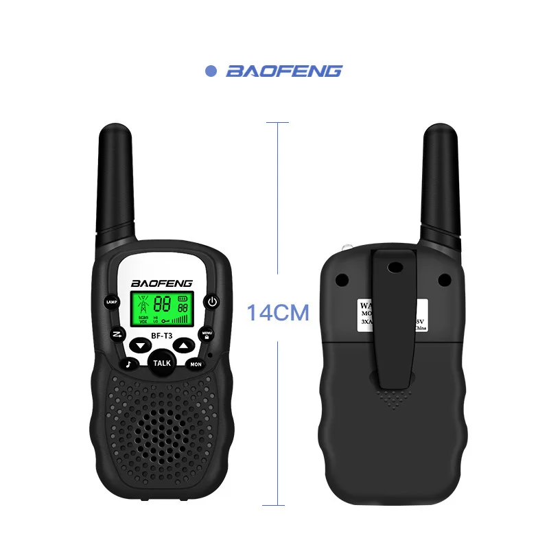 baofeng childrens walkie talkie bf t3 mini free global shipping