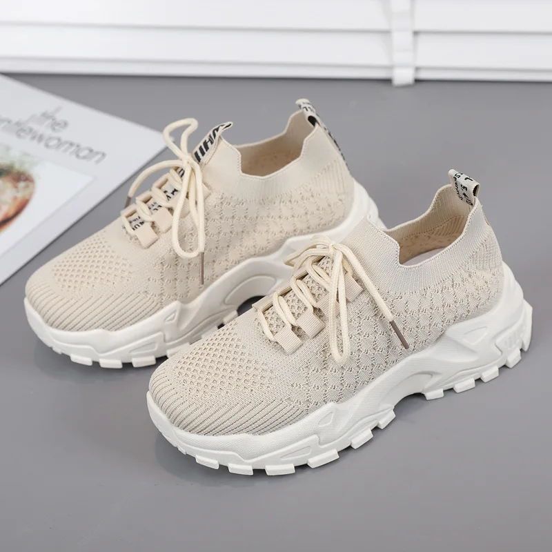 Women Flat  Shoes Slip on White Woman Lightweight White Sneakers Summer Autumn Casual Chaussures Femme Basket Flats Shoes
