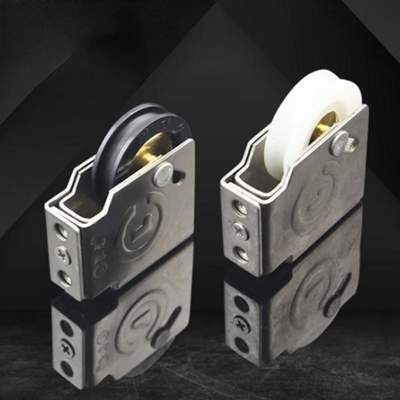 

Type 90 aluminum alloy window wheel Old sliding window stainless steel roller pulley sliding door wheel window wheel