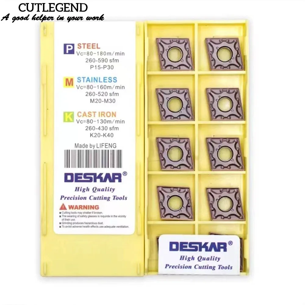 

Набор токарных инструментов CNMG120404 CNMG120408 MA HS MQ MS LF6018, 10 шт.