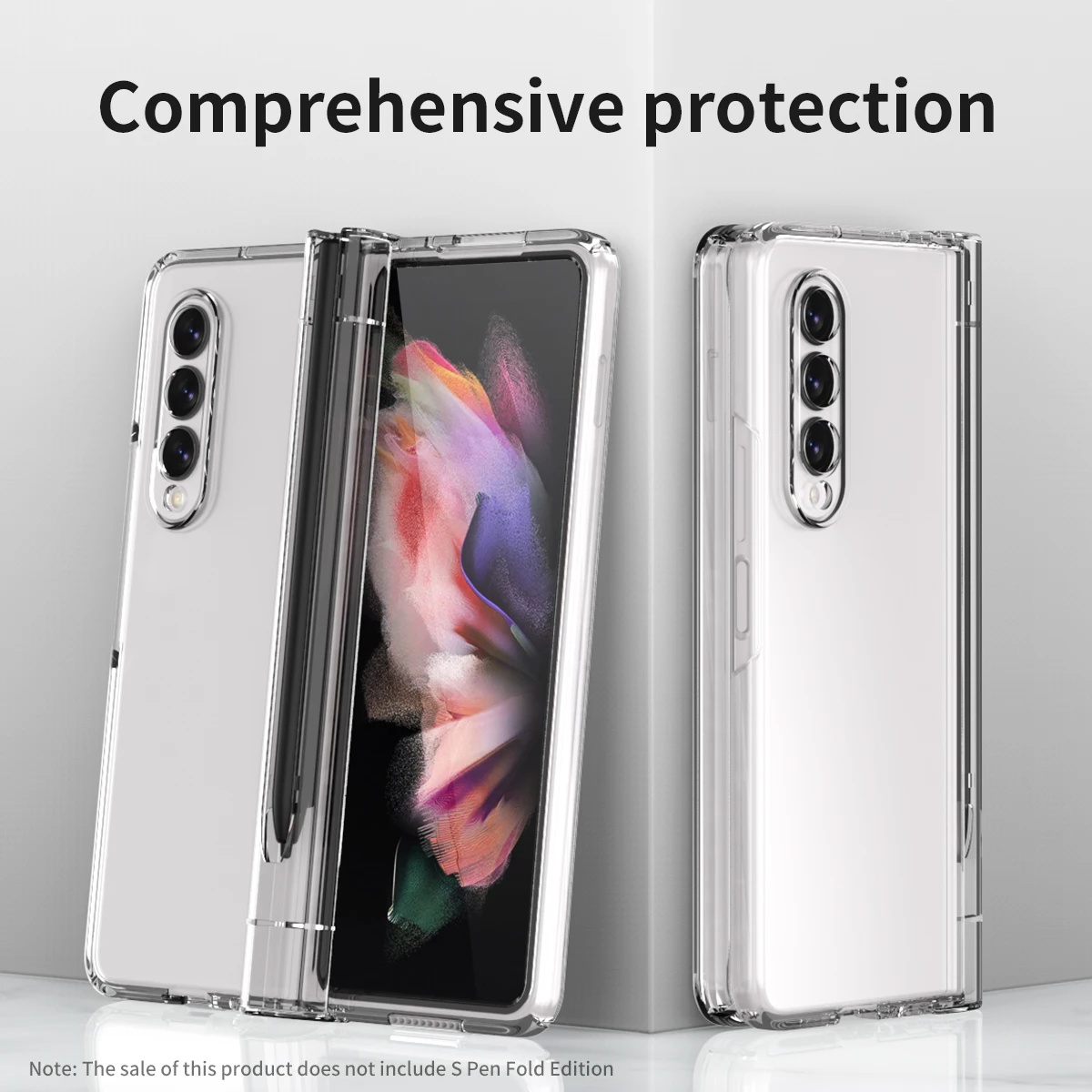 

Складной чехол с защитой от падений для Samsung Galaxy Z Fold4 Fold3 Fold2 Fold 4 2 Zfold4 Fold 3 5G пленка из закаленного стекла