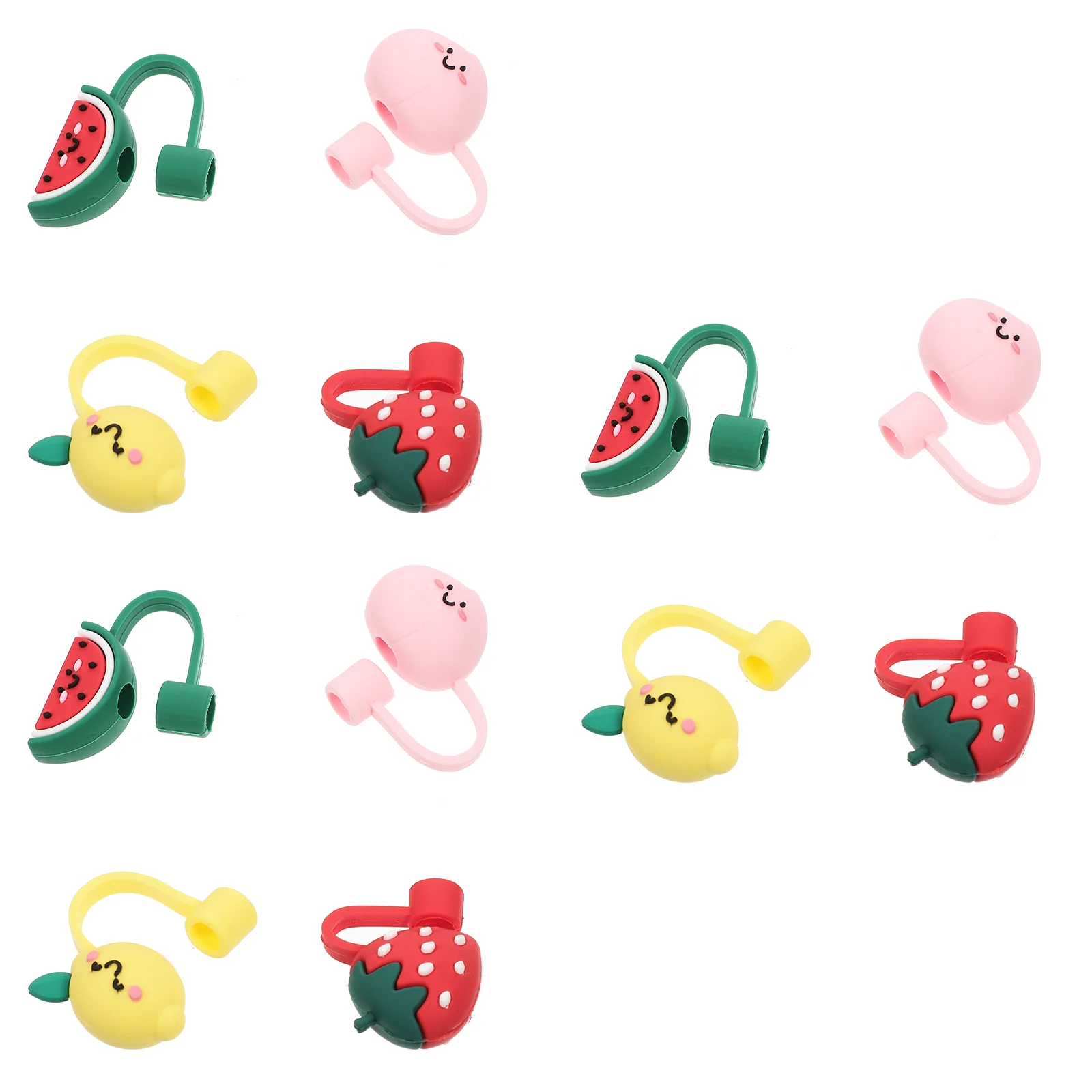 

Straw Silicone Tips Cover Drinking Covers Caps Cap Plugs Reusable Topper Straws Protector Tumblers Accessories Lids Plug Cup