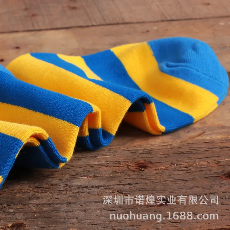 Men's Funny Stockings Cotton Men Socks 10 PAIRS Striped Casual European and American Style Funny Sock Fashionable