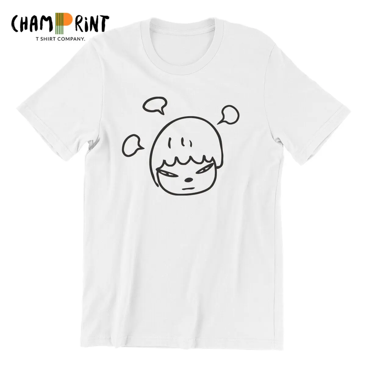 

Vintage Yoshitomo Nara Dream T-Shirts for Men Crewneck Pure Cotton T Shirt Short Sleeve Tees Birthday Present Clothes