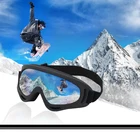 Лыжные очки, зимние лыжные очки с защитой от УФ-излучения, лыжные очки для снегохода, зимние спортивные очки для снега, велосипедные солнцезащитные очки