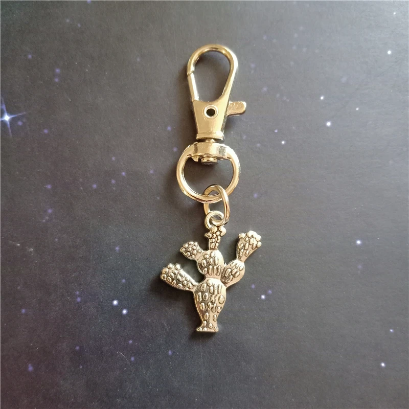 

Брелок для ключей из кокоса, креативный брелок в виде колючей груши, подвеска в виде растения