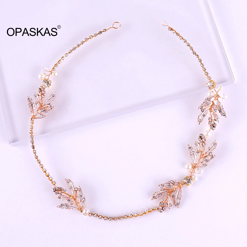 

Women's Hairbands Tiaras Wedding Tiaras Hairpins For Women Rhinestone Pearl Headbands Girls Prom Hair Ornament Bridal Jewelry