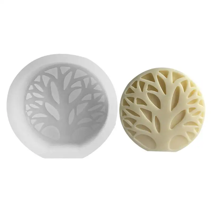 3D формочка для свечи в виде древесины жизни маленькая ароматная форма свечей