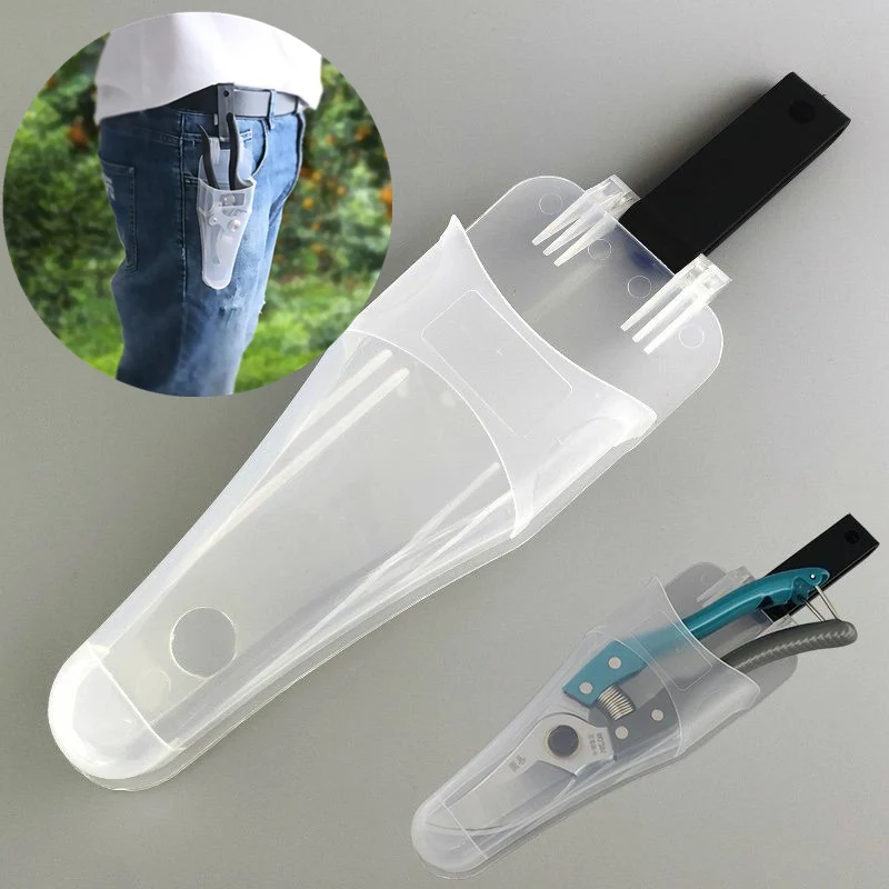 

Tool Bag Storage Pruning Scissor Case Durable Portable Holster for Garden Pliers Scissors Cover Plastic Hardware Storage Bag