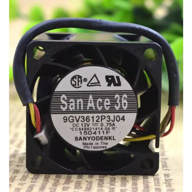 Новый вентилятор охлаждения процессора для SANYO 9GV3612P3J04 3,6 см 3628 12 В а вентилятор с двойными мячиками