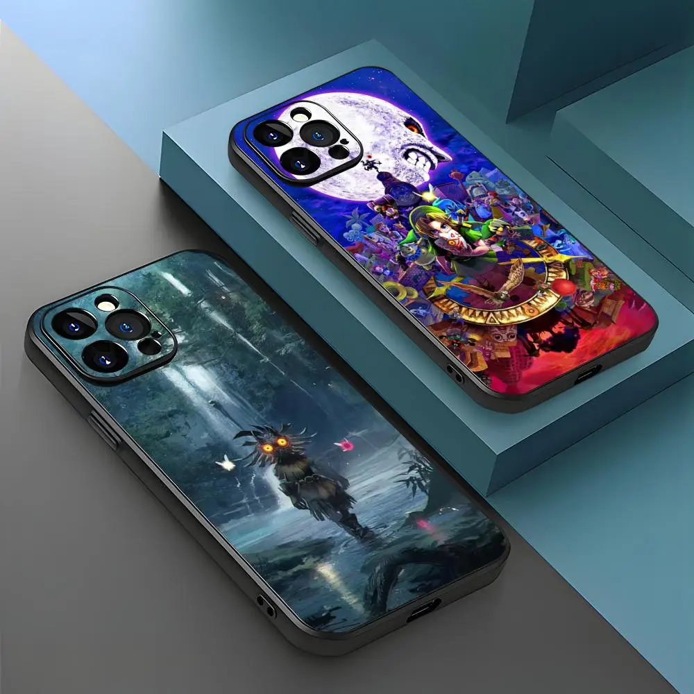 Чехол для телефона Game Legends Player Zeldas iPhone 15 14 13 12 11 X XR XS XSMAX 8 7 Plus Mini Pro Max мягкий черный