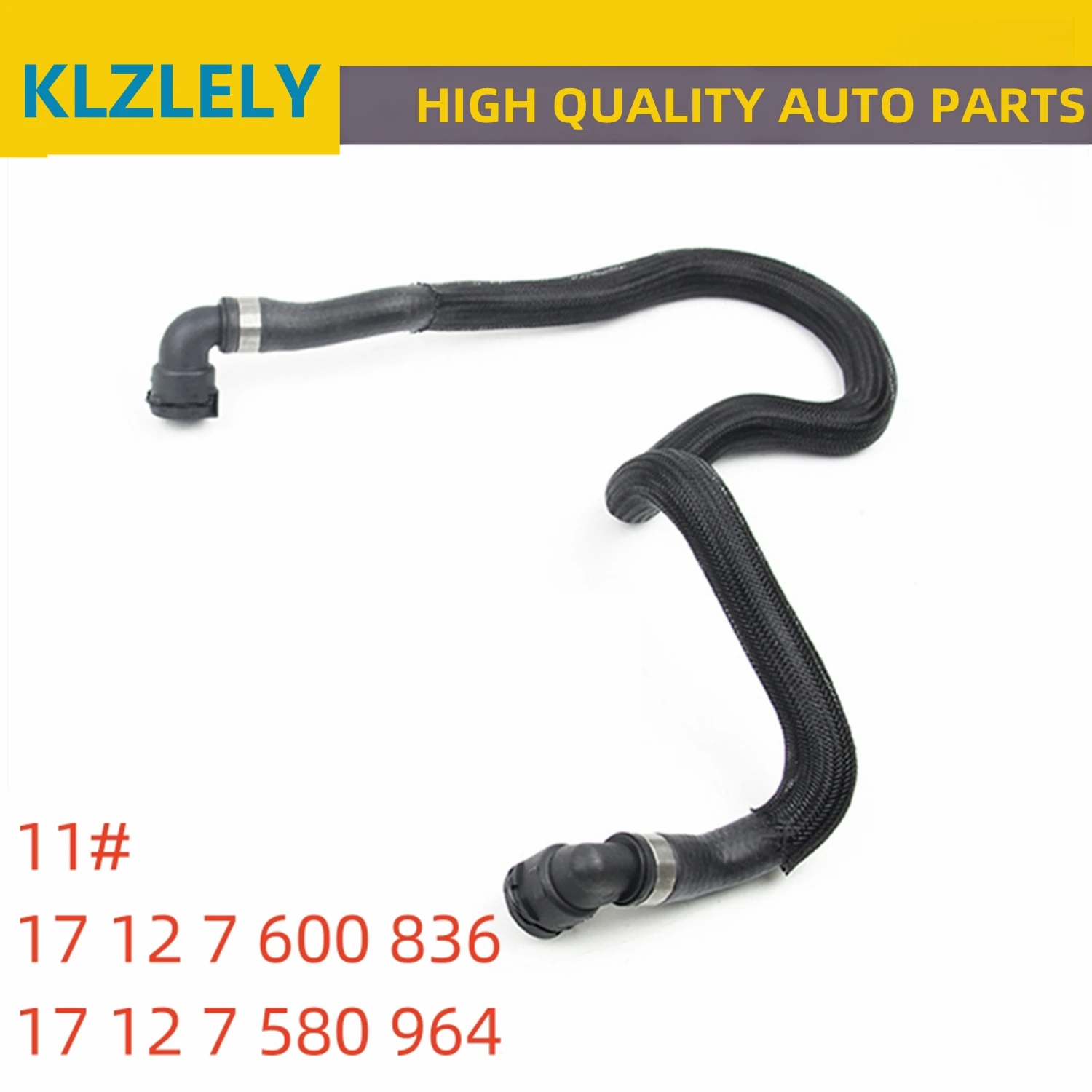 

For BMW F10 F11 F07 GT F12 F13 F06 GC F01 F02 F03 F04 N55 B30A Cooling System Rubber Hose Radiator Hoses 17127600836 17127580964