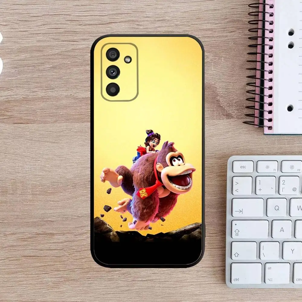 Чехол для телефона Game D-Donkeys K-Kongs для Samsung Galaxy A13, A21s, A22, A31, A32, A52, A53, A71, A80, A91 Мягкий черный чехол (art.: 3920d075ee026) - 3920d075ee026
