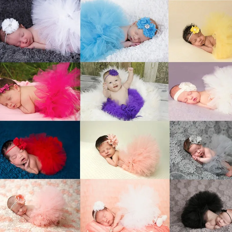 

Детский комплект из юбки-пачки и повязки на голову