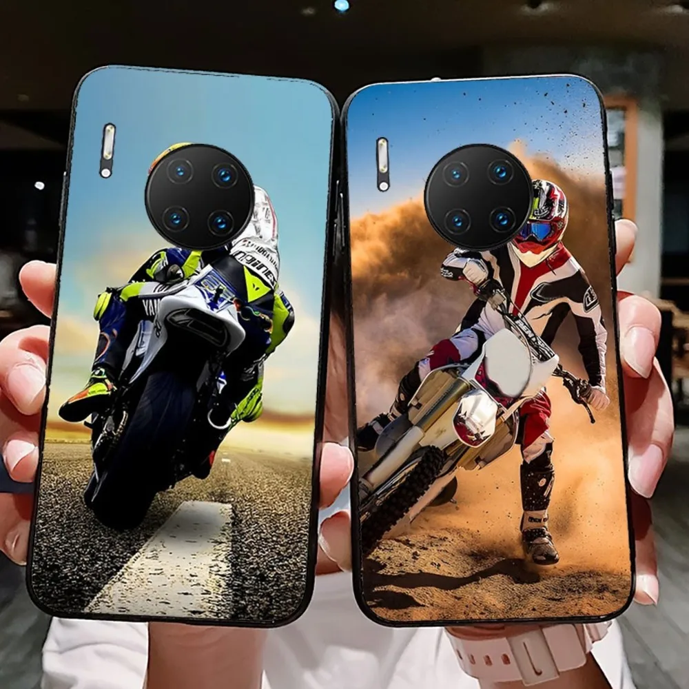 

Moto Cross motorcycle sport Phone Case For Huawei Mate 10 20 30 40 50 lite pro Nova 3 3i 5 6 SE 7 pro 7SE