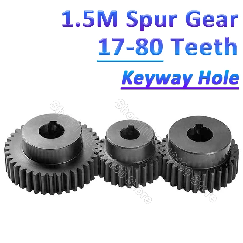1 шт. зубчатая шестерня 5 м с отверстием для ключей модульные шестерни 17-80 зубьев
