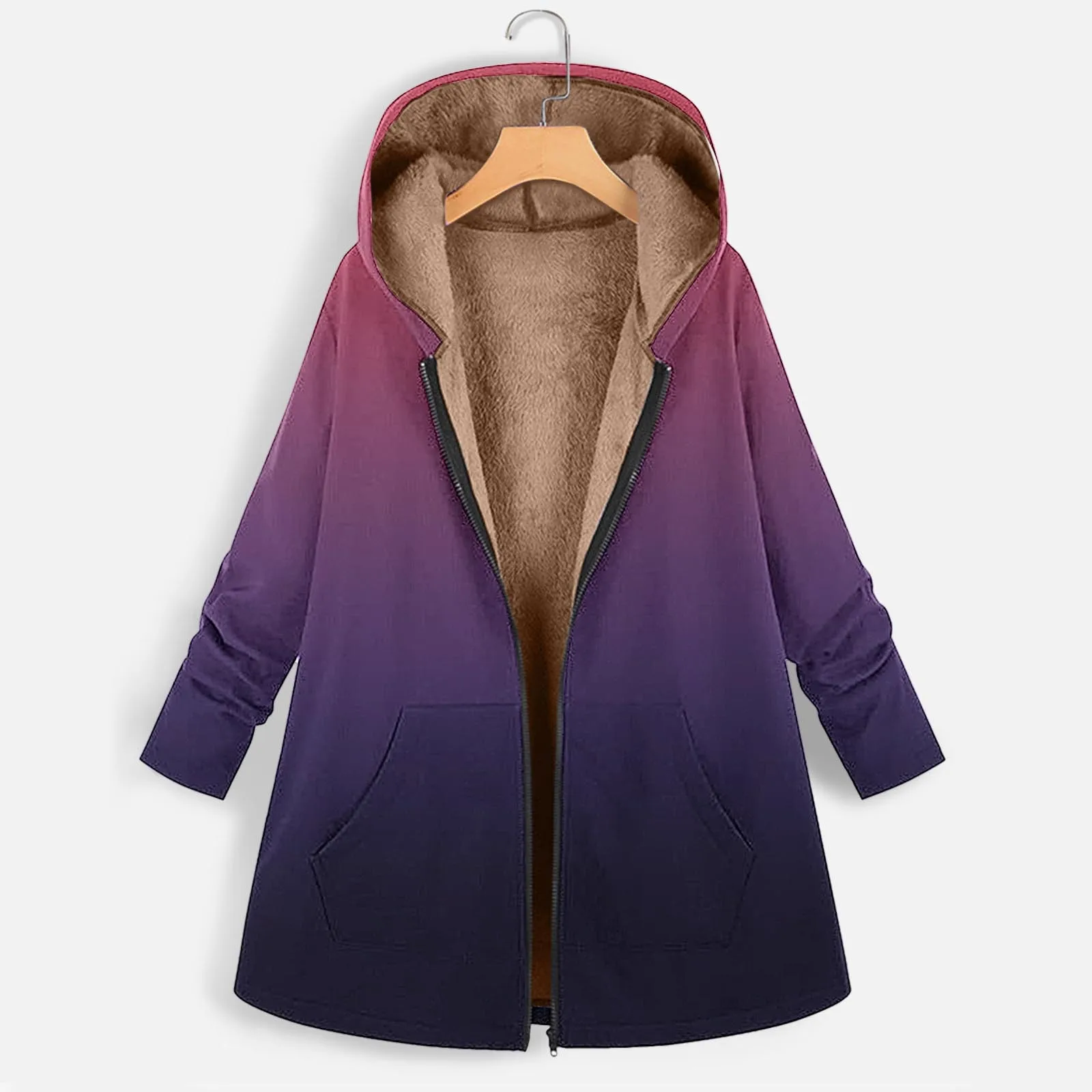 

Женские флисовые куртки с пуговицами, пальто для женщин, Зимние флисовые плотные пальто, теплая верхняя одежда с капюшоном, женские куртки h