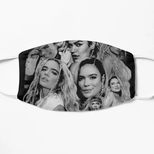 

Karol G Bichota 2021 Плоский Рисунок Женский пылезащитный спортивный пылезащитный зимний моющийся красивый мультяшный рисунок для косплея