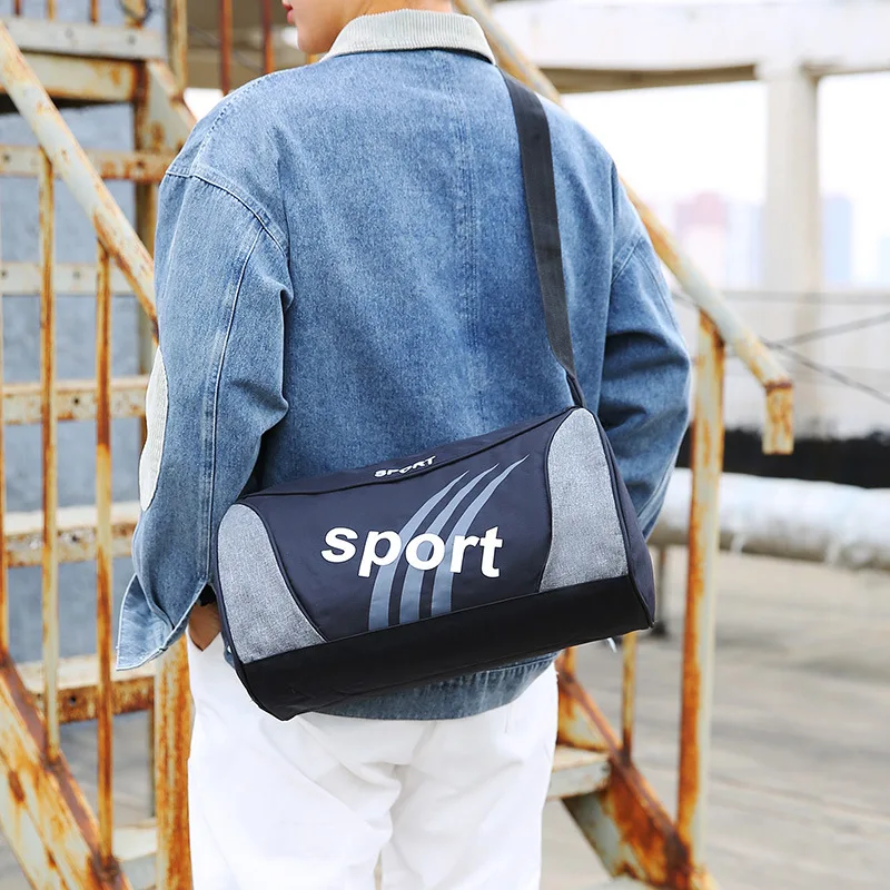 Unisex plecak na ramię Crossbody na zewnątrz z paskiem męska biwakowa do biegania torba na siłownię podróżna torba sportowa 4 Unisex plecak na ramię Crossbody na zewnątrz z paskiem męska biwakowa do biegania torba na siłownię podróżna torba sportowa 4