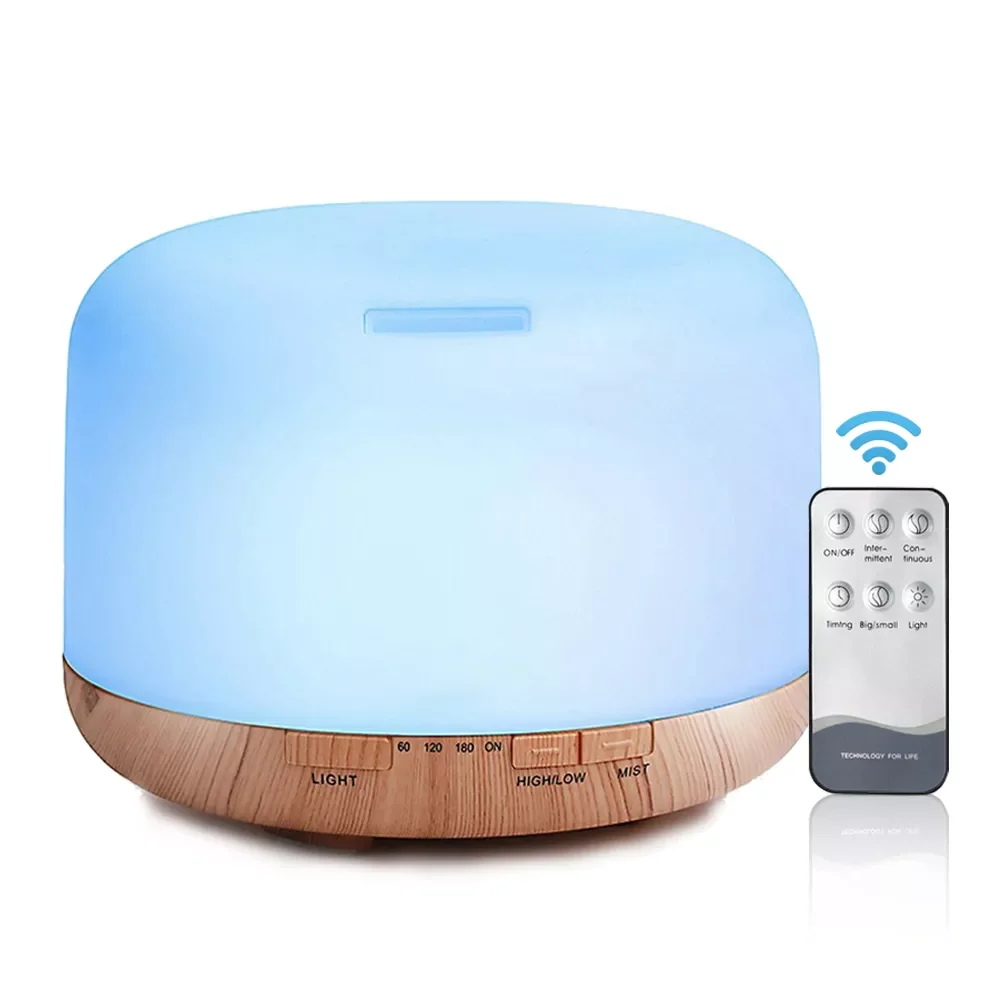 Air Humidifier Essential Oil Diffuser 500ml Air Humidifier Aroma Essential Oil Diffuser Ultrasonic Air Humidifier For Home