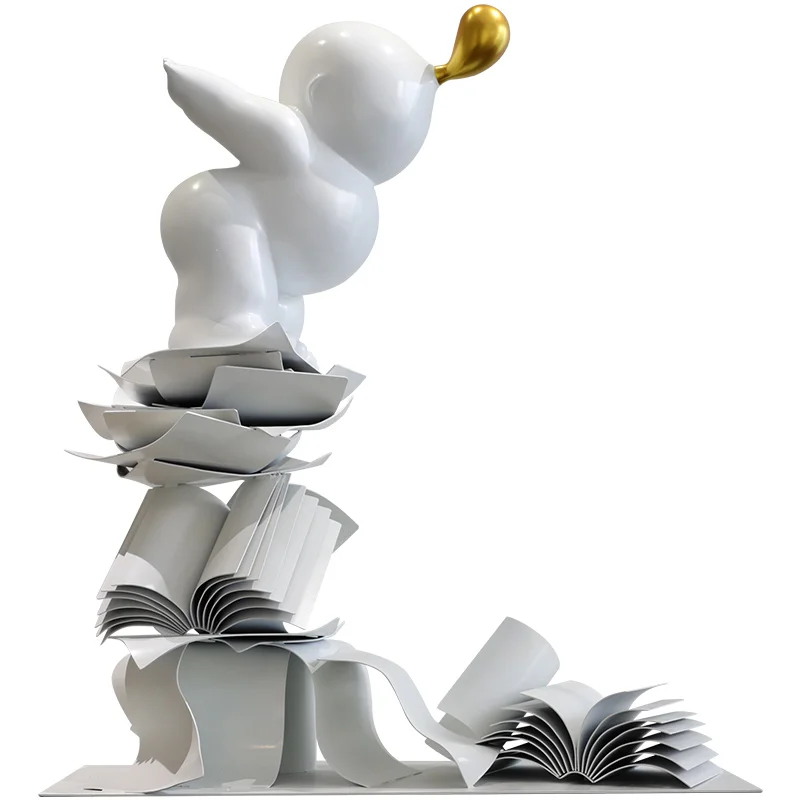 

Resin Metal Modern Hotel Home Decor Accessories For Sitting Room, Sales Center