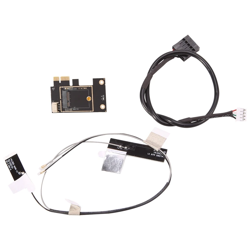 Адаптер M.2 Wi-Fi M2 NGFF Key A E к Pci Express PCI-E 1X поддержка 2230 беспроводная сетевая карта для