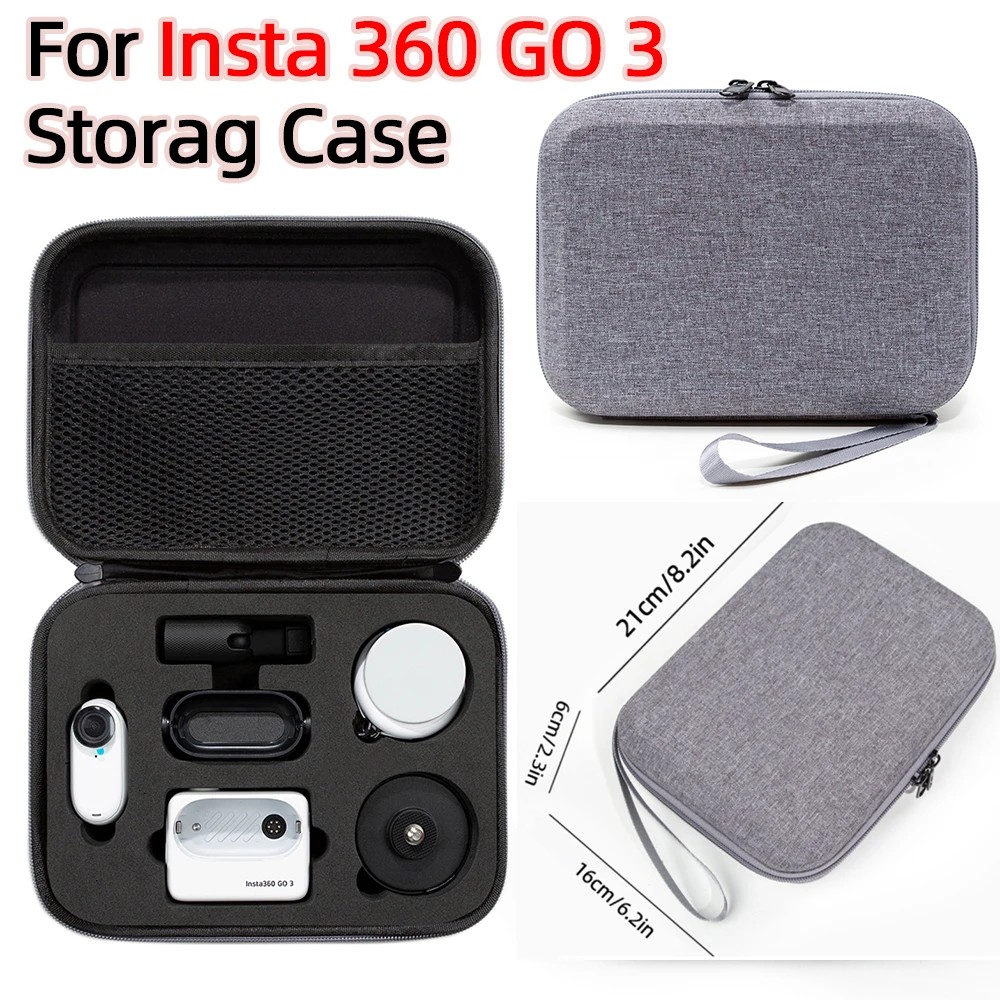 

For Insta 360 Go3 Bag Portable box for Insta 360 Go3 Storage Bag Action Camera Handbag Accessories