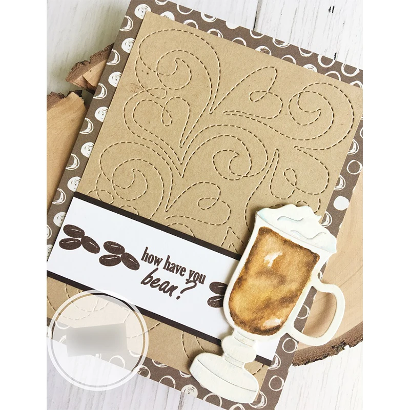 Новинка 2021 кружка для пива металлические Вырубные штампы рукоделия изготовление