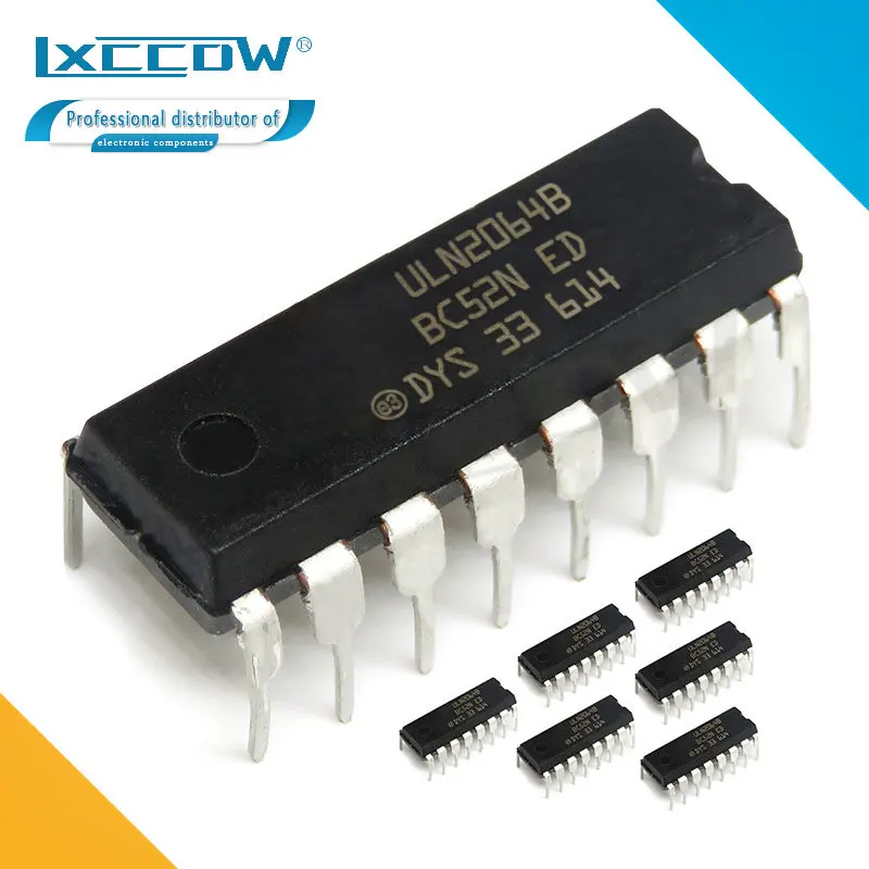 

10 шт. ULN2064B DIP-16 ULN2064 2064B DIP ULN2065B ULN2066B ULN2069B ULN2069 ULN2066 ULN2065