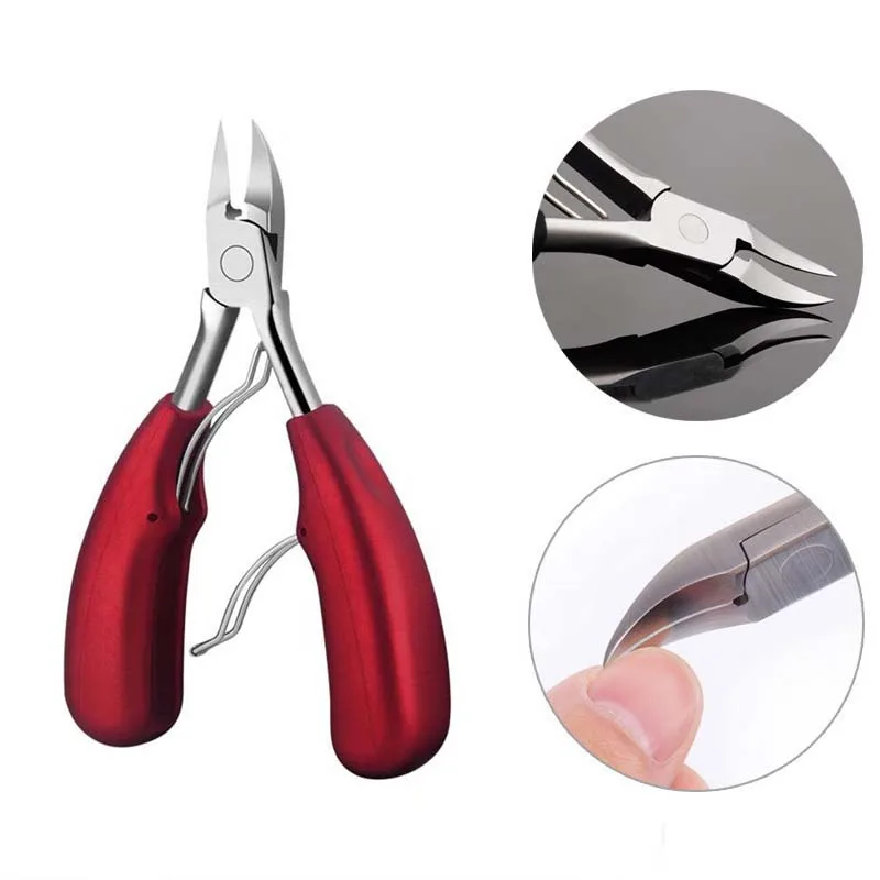 

Кусачки для ногтей G3, толстые кусачки для вросших ногтей, коррекция ногтей, средство для удаления грязи после омертвевшей кожи, педикюр, ухо...