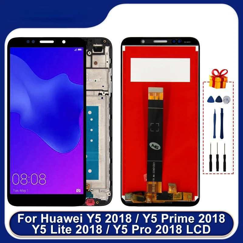 

5.45" For HUAWEI Y5 Lite 2018 Display DRA-LX5 LCD Touch Screen Digitizer For HUAWEI Y5 Prime Y5 Pro 2018 LCD Replacement