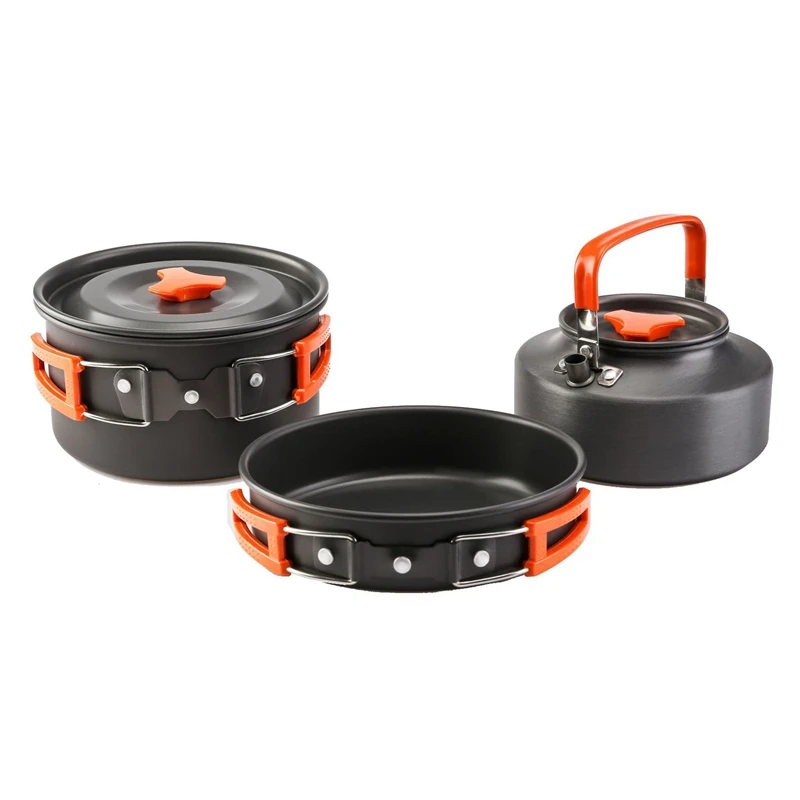 

Camping Cookware Set Portable Camping Cooking Set Backpacking Cooking For Backpacking Outdoor Camping Hiking And Picnic