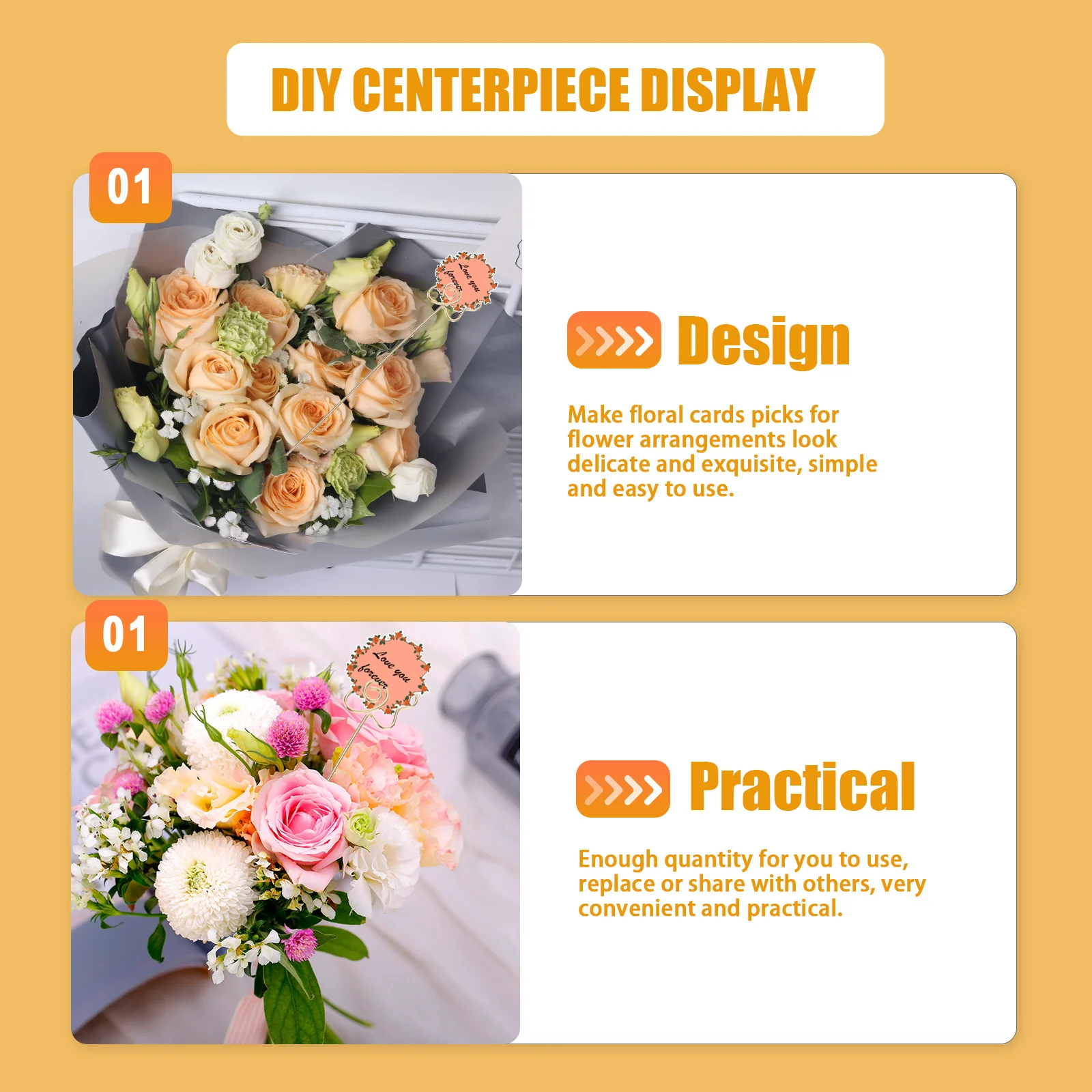 30 шт. папка для заметок держатели упаковки букетов стальные зажимы цветов