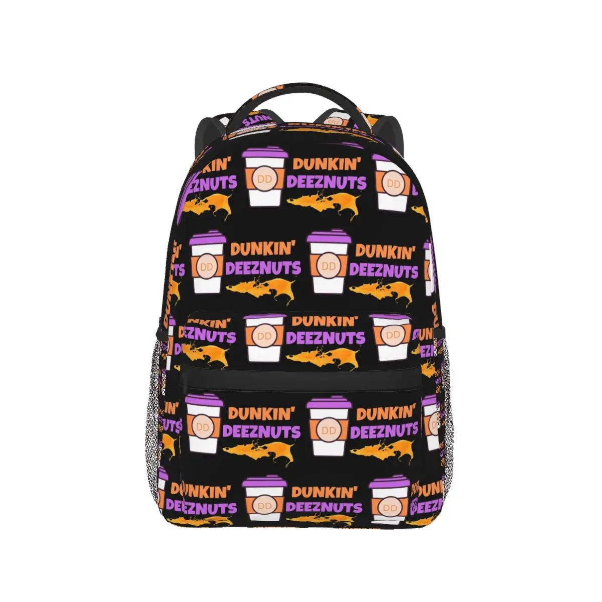 Фото Рюкзак Dunkin' Deeznuts, горячая распродажа, вместительный рюкзак для детей, школьная сумка, сумки на плечо для мужчин и женщин №1