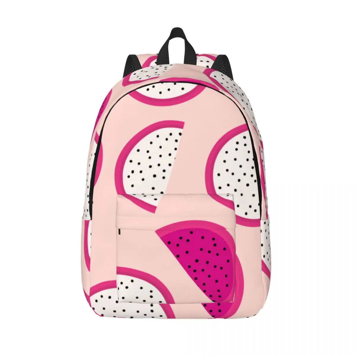

Men Women Backpack Large Capacity School Backpack for Student Cute Dragon Fruit School Bag