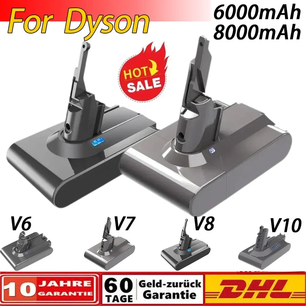 Аккумулятор для пылесоса Dyson V6 V7 V8 V10
