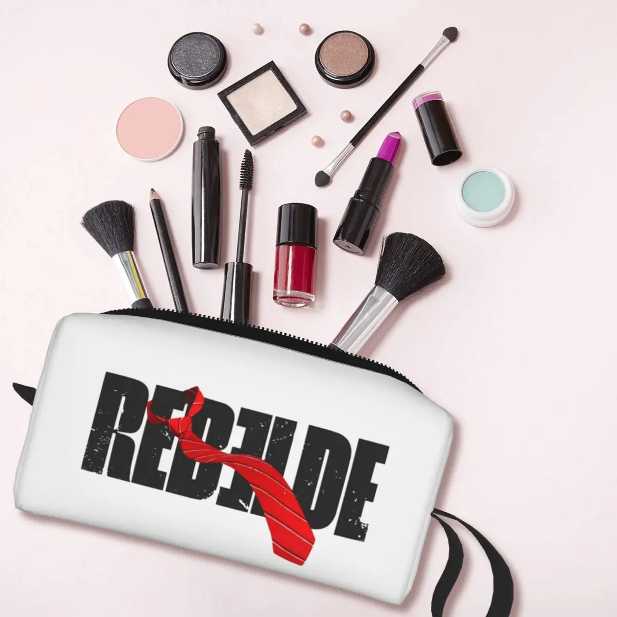 Косметичка RBD мятежник с логотипом мексиканская косметичка на молнии дорожная