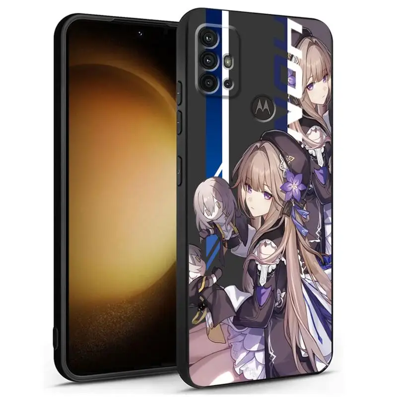 phone Cases for Motorola Moto G22 G51 5G case G30 G9 Power 30 G73 G32 G200 fundas Antiscratch cover Honkai Star Rail Luka Arlan