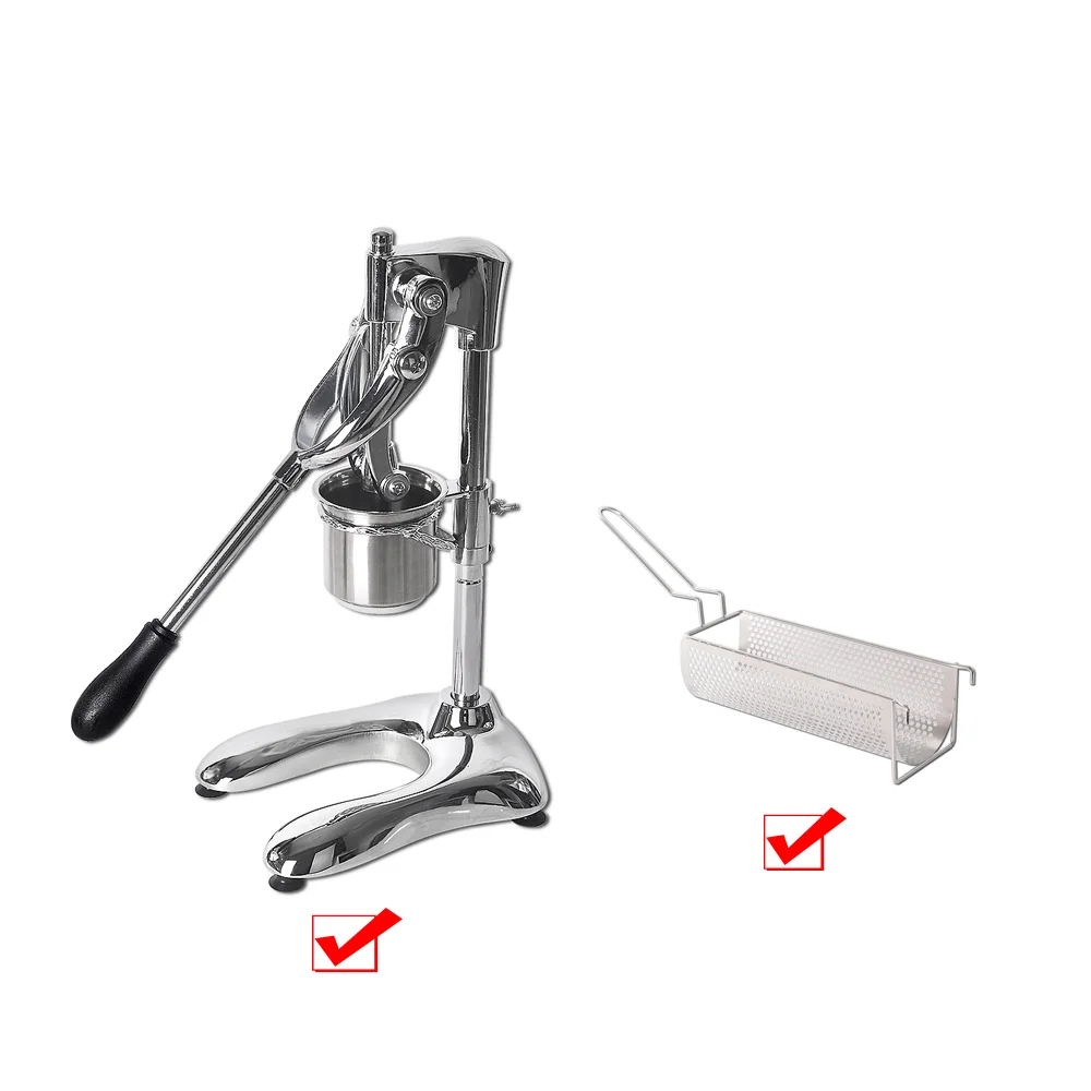 

Ручной пресс для картофеля фри GZZT 30 см из нержавеющей стали