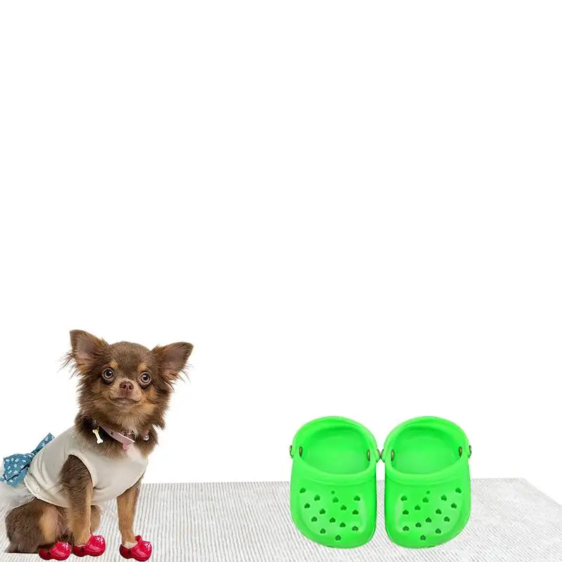 

Туфли для собак карамельных цветов, сетчатые сандалии для маленьких собак и кошек, Симпатичные Нескользящие, для чихуахуа, Мопса