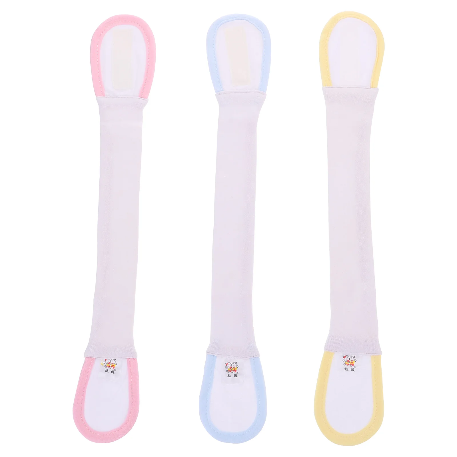 

3pcs Convenient Diaper Fasten Straps Diaper Fasteners Cotton Toddler Fixed Diaper Belts Comfortable Diaper Fixing Belts for Home