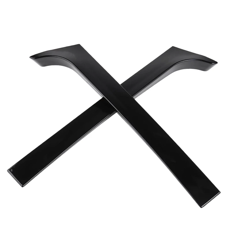 Глянцевый черный Задний боковой спойлер сплиттер для Teramont Atlas 2017 2018 2019 наклейка