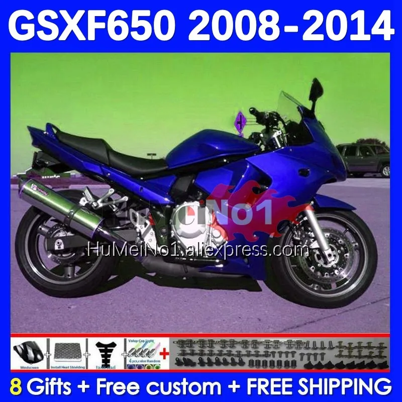 

GSX650F For SUZUKI GSXF 650 GSX 650F 24No.115 blue stock GSXF650 08 09 10 11 12 13 14 2008 2009 2010 2011 2012 2013 2014 Fairing